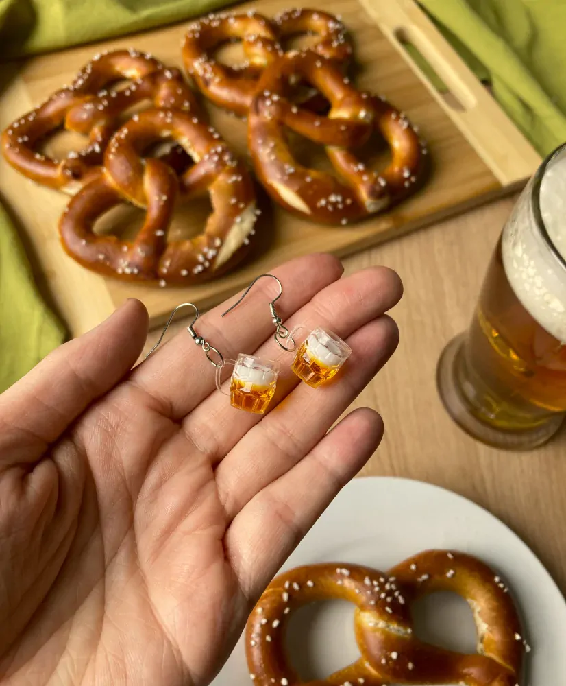 Pivečka (visací náušnice)