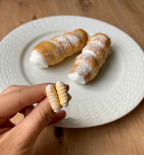 Kremrole (peckové náušnice)