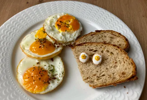 Volská oka pěkně kořeněná (peckové náušnice)