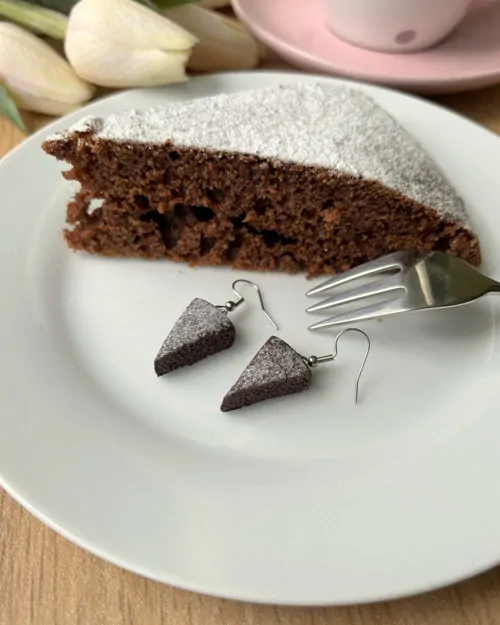 Babiččin perník (visací náušnice)