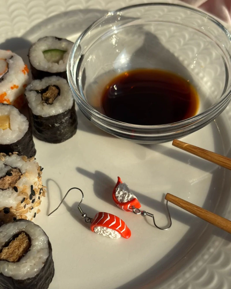 Nigiri sushi (visací náušnice)