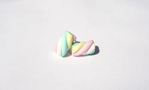 Marshmallows (peckové náušnice)