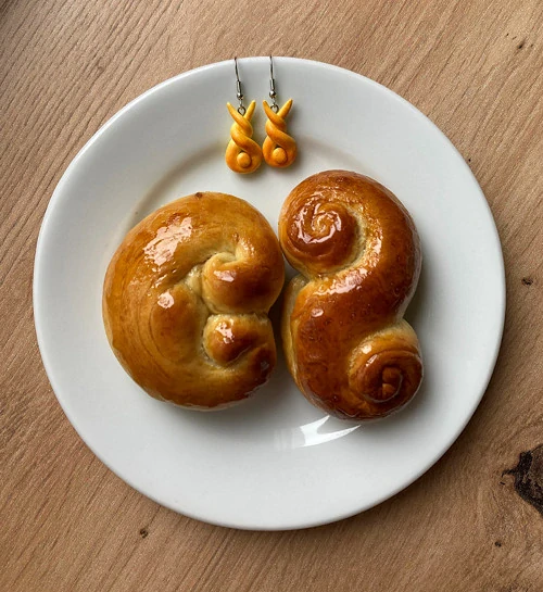 Jidáše (zajíčci) (visací náušnice)