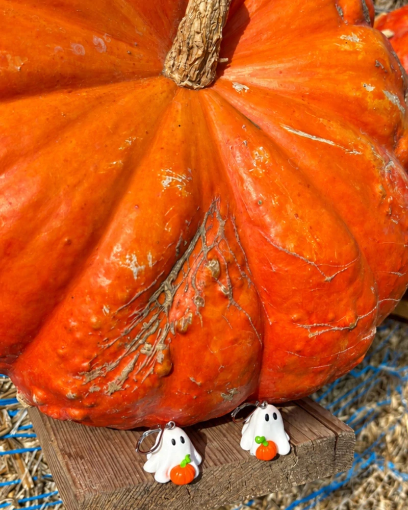 Halloweenská strašidýlka (visací náušnice)