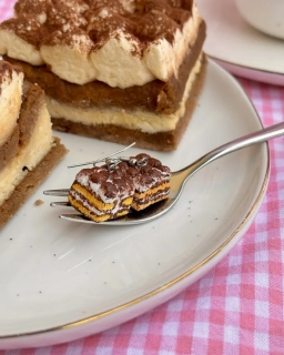 Tiramisu (visací náušnice)