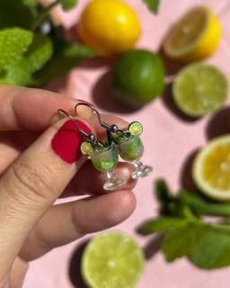 Mojito (visací náušnice)