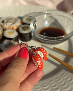 Nigiri sushi (visací náušnice)